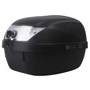 New PP Material 28L 2.5KG 38.5*38*30CM Scooter/Electric/Motorcycle tail box/top case