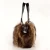 Import New Product Genuine Women&#039;s Raccoon Fur Bag Satchels with Removable Shoulder Strap in Competitive Price Fur Bag from China