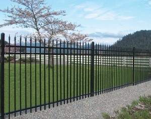 New product rod used wrought iron door gates raw iron fence