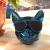 Import New size dog head Blue tooth speaker card mini audio desktop computer portable wireless subwoofer from China
