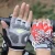 Import New Soft Lycra Half Finger Gloves Outdoor Sports Bike Bicycle Cycling Gym Gloves from China