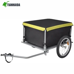 New specialized camper enclosed Steel Frame Bicycle Bike Cargo Trailer