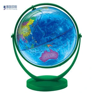 New style plastic mini maps and globes