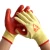 Import new style Red Film glove rubber latex coated working glove for industrial work from China