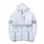 New style reflective windbreaker winter jacket mens