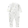 New style zipper eco bamboo clothes baby romper