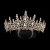 Import New Tiara Crown Wedding Bridal  Baroque Crystal Gold Bling Headbands from China