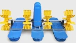new type high effciency paddle wheel aerator