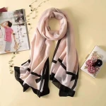 Newest Digital Printed Custom Silk Scarf