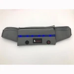 Night use Polyester Canvas nylon elastic sport belt running women supreme custom waist bag with lights for phone