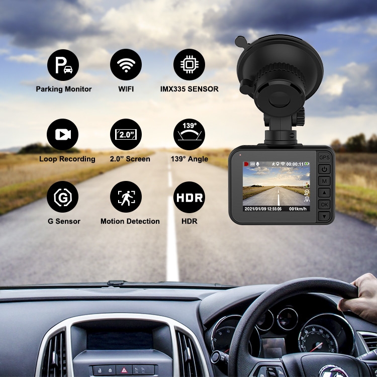 Buy Night Vision 4g Dash Cam 10 Inch Streaming Media Touch Screen Full ...