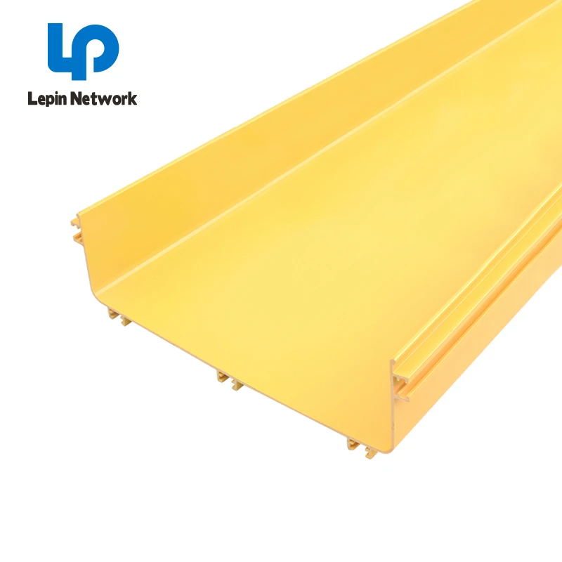 nignbo lepin custom sizes 600mm fiber optic cable tray covers pvc abs plastic cable trunking ducting raceway supplier prices