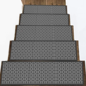 Non-slip carpet stair treads indoor pet-friendly stair mats