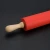 Import Non-stick Surface Wooden Handle Rubber  Dough Baking Kids Custom Pins Dumpling Pastry Roller Pizza Noodle Silicone Rolling Pin from China