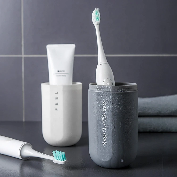 Noooth Custom Cartoon Travel Tooth Brush Box Bathroom Multifunctional Portable Toothbrush Cup