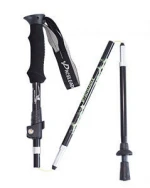 Nordic Walking Sticks Telescopic Hiking Trekking Poles Wholesale Shockproof Ultralight Carbon Fiber Carbon Tungsten Steel 0.28kg