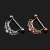 Import NUORO Zircon Nipplerings Piercing Stainless Steel Removable Pendant Nipple Straight Piercing Barbell Nipple piercing jewelry from China