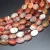 Import Oblate Dzi Beads Tibet Stone Fashion Jewelry DIY Loose Bead for Bracelet Making Strand 15&quot; Wholesale from China