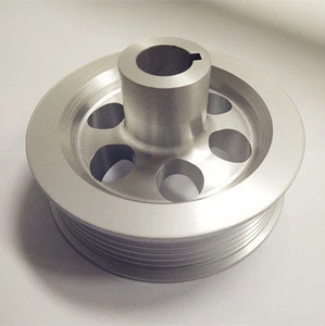 OEM Custom High performance CNC Machining Aluminum Machinery equipment Pulley anodized finish