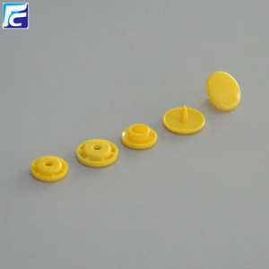 OEM Factory Custom Logo 10 mm Plastic Snap Button