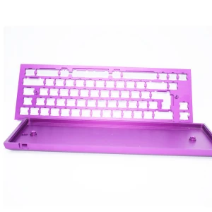 OEM high-demand aluminum mechanical keyboard cnc machining keyboard custom aluminum keyboard