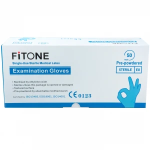 OEM & ODM available Powder Free sterile medical latex Examination Gloves