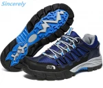 OEM  outdoor spring autumn sport anti slip breathable climging hiking trekking men shoes