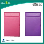 Office Accessories Leather A6 File Paper Folder Pen Clip Writing Board