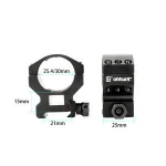 ohhunt  Hunting Accessories 25.4mm 30mm Ring Mount Medium Profile Picatinny Weaver Rail Rifle Scope Mount