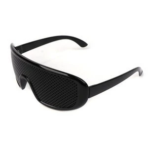 One Piece Anti-myopia Custom Pinhole Sunglasses Pin hole Sunglasses Exercise Eyesight Eyeglasses Care Products Pinhole Glasses