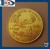One Troy ounce Warking Liberty tungsten gold plated American eagle coin for collectible and art