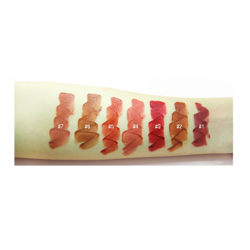 Organic Matte Liquid Lipstick Long Lasting Velvet Waterproof Your Brand Lip gloss Private Label