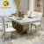 Import Other metal furniture dining room set marble dining tables moden dinning table metal tables from China