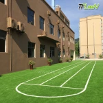 Outdoor Green Nature Artificial Grass Carpet Natural Looking Synthetic Turf The Gym  basketball soccer pet mat artificial garden