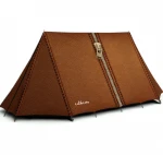 outdoor leisure good quality Personalized creativity customized logo printing double layers waterproof camping tent