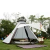 Outdoor Light Weight Waterproof Double Layer Of Large Indian Tipi Tent Camping Teepee Tent