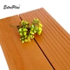 Outdoor Plastic Material Imitation Wood Grain Surface Flooring  Plastic Board DeckingTimber