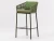 Import Outdoor Rattan Poly Webbing Bar stool with Powder Coated Aluminum Frame from China