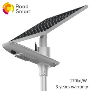 Outdoor Smart LED Solar Outdoor Road Light Path Lamp Integrated Solar Street Light
