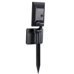 Outdoor waterproof modern garden rechargeable solar energy led wall lawn light lamp