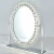 Oval  Shape Wall Mounted Crystal Makeup Mirror for Home Decotive  &amp; Make-up