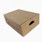 Packaging Brown Kraft Cardboard Cosmetic Paper Box Recyclable