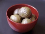 Peeled sweet chestnut
