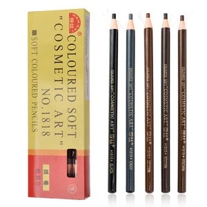 Permanent Makeup Supplies Wholesale Soft Tip Peel Off Korea Eyebrow Pencil Waterproof Tattoo Eyebrow Pencil Private Label
