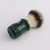 Import Personal care shaving brush green resin handle of artificial nylon badger hair shaving brush from China