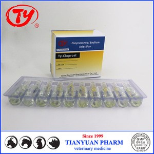 pig stimulant medicine Cloprostenol Sodium Injection with China supplier manufacturer price