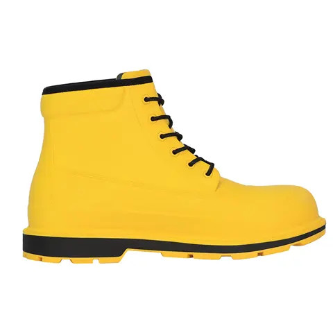 PINNIP Explore Lace Up Working Boots for Men Safety Shoes Martin Boots  with Oil Resistance Smooth PU