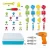 Import Plastic Building Blocks Toy Screwdriver Set, Kids Play Tool Set, DIY Repairing Tool Toys For Kids from China