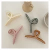 Plastic hair claw paint spraying color hairclip simple style hairpin