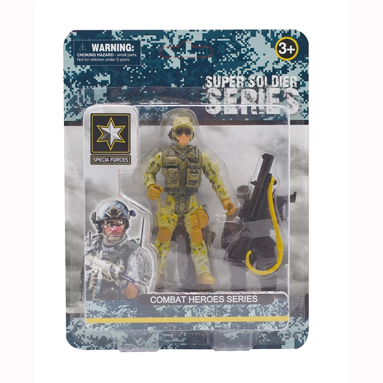 plastic military toys high quality army soldier toys mini action figure kids play set